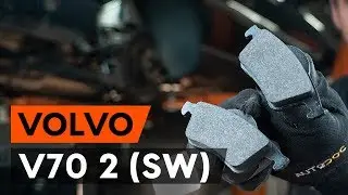 How to change rear brake pads on VOLVO V70 2 (SW) [TUTORIAL AUTODOC]