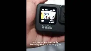CUANTO DURA LA BATERIA DE LA GOPRO 9 EN CADA RESOLUCIÓN 