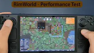 RimWorld | Steam Deck (OLED) Performance Test | Early Game | No Mods | Vanilla