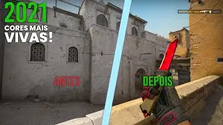 COMO DEIXAS AS CORES DO CS MAIS VIVAS em 2021