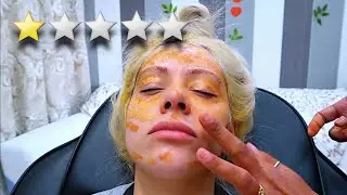 THIS MAKEUP ARTIST PUT 100 LAYERS OF FOUNDATION ON ME 😭