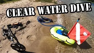 Underwater Beach Detecting in one of the Clearest Lakes in Lithuania