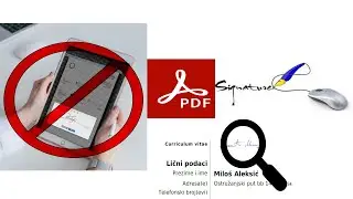 KAKO SE DIGITALNO POTPISATI NA PDF FAJLU?