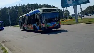 ОТКЛЮЧИЛСЯ ТРОЛЛЕЙБУС! ВОДИТЕЛЬ ВЫСОДИЛ ПОССАЖИРОВ