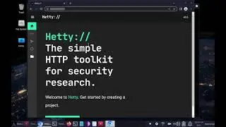 Hetty - HTTP Toolkit - BlackArch Linux #14