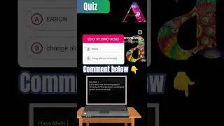 ✨Case Sensitive Quiz❓#daily quiz #java #shorts