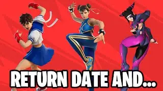 Street Fight CHUN LI Prediction  RETURN DATE JURI New Skin !! Fortnite