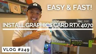 How To Install a RTX 4070 Super TI (EASY & FAST)
