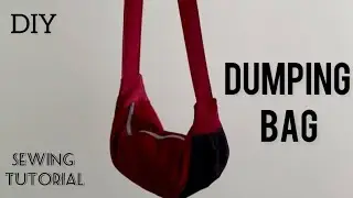 Dumping Bag Sewing Tutorial- Crossbody Bag~Easy Sewing