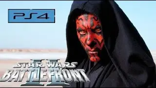 STAR WARS: Battlefront II Darth Maul vs 500 resistance soldiers - Custom Arcade Onslaught on Kessel