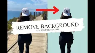 How To Remove Photo or Video Backgrounds FOR FREE | No Greenscreen Photoshop Remove.bg Tutorial