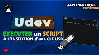 Linux udev : Exécuter un script à l insertion d une clé USB !