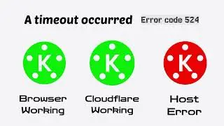 A timeout occurred Error code 524
