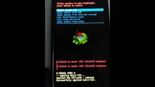 Galaxy S3 4G Stuck on Samsung Logo