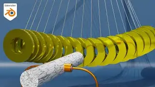 Blender Tutorial : Create This Cool 3D Animation Loop in Blender |Easy Blender Animation
