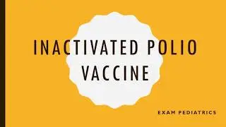 ALL ABOUT INACTIVATED POLIO VACCINE