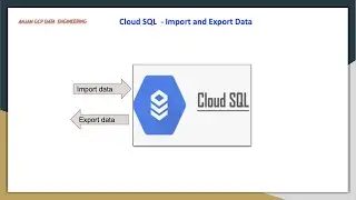 Import and Export data to and from Cloud SQL Instance