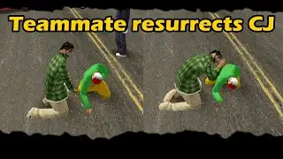GTA San Andreas Teammate resurrects CJ mod