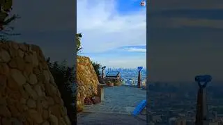 MULHOLLAND SCENIC OVERLOOK.  LOS ANGELES.