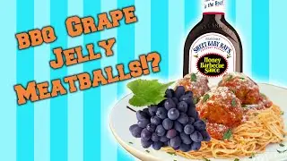 Let's Cook W/Rich & Jax - Grape BBQ Meatballs