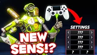 ALC CONTROLLER SETTINGS for Pred Ranked in Season 18 Apex Legends!