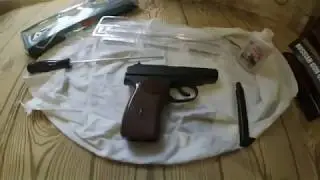 Чистка пневматического пистолета