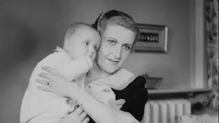 Magda Goebbels puts her children to sleep - 1937
