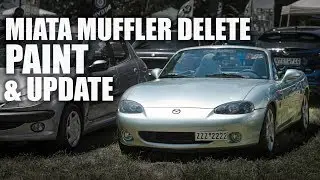 Miata Gets Resonator Delete, Muffler Paint + UPDATES