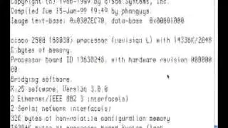 Cisco 2500 Password Recovery