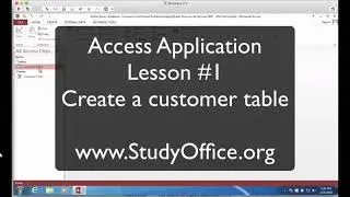 Microsoft Access Store Management System