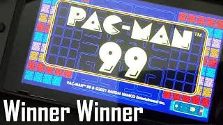 Pac-Man 99 - Pac-One Victory Royale Winner Winner, Chicken Dinner - Nintendo Switch Online Gameplay