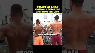 BAPTISTA NATURAL VS BODYBUILDER 😂 (GROWTH | CUPOM: BODY)