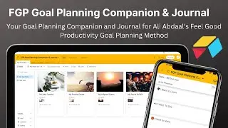 Feel Good Productivity Goal Planning Companion and Journal For Airtable Tutorial