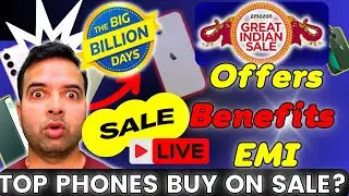 Big billion-day Flipkart 2023 and Amazon Great Indian Sale Offers LIVE| Best Deal on BBD Sale