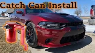 How to install oil catch can on Charger (Scat Pack)