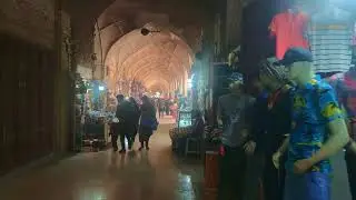 Iran Kerman Bazzar normal day