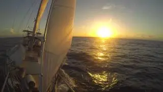 Sundowners at sea