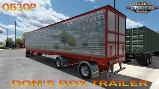 DOM'S DIESEL&CHROME BOX TRAILER