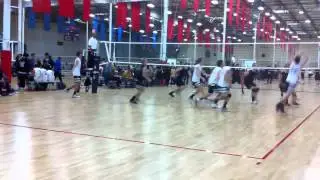 Libero Diving Up OCVC 17-1's #9 (Troy Lynch)