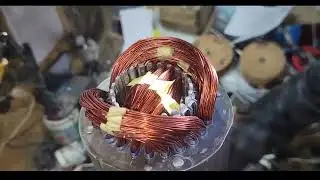 Самодельная обмотка станок. Как она работает?