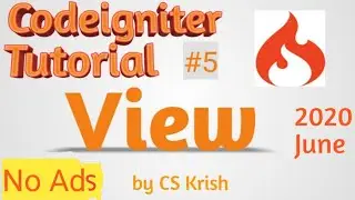 How View Works in Codeigniter in Hindi