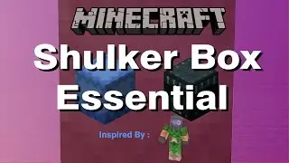 Minecraft Tutorial - Essential Shulker Boxes Guide