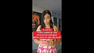 Como saber se tem um aplicativo espião instalado no seu celular sem voce saber!📵 #dicasparacelular