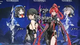 【鳴潮】Tower of Adversity 18 stars: Rover-Yangyang & Yilin-Sanhua teams! (F2P)