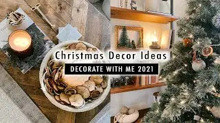 CHRISTMAS DECOR IDEAS 2021 (Decorate With Me)  | XO, MaCenna
