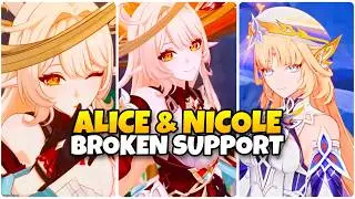 NEW PYRO SUPPORT Nicole & Alice Release Update - Major Genshin Leaks