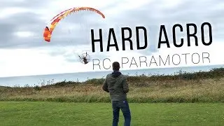 Rc Acro Paramotor - Power 1.1 RS - Hard Helico record