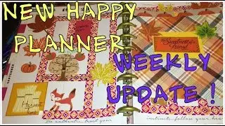 HAPPY PLANNER WEEKLY UPDATE !! AND BYE BYE OLD PLANNER!!