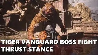 Black Myth: Wukong - Tiger Vanguard Boss Fight - Thrust Stance