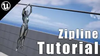 Flexible Modular Ziplines - Unreal Engine Asset Tutorial